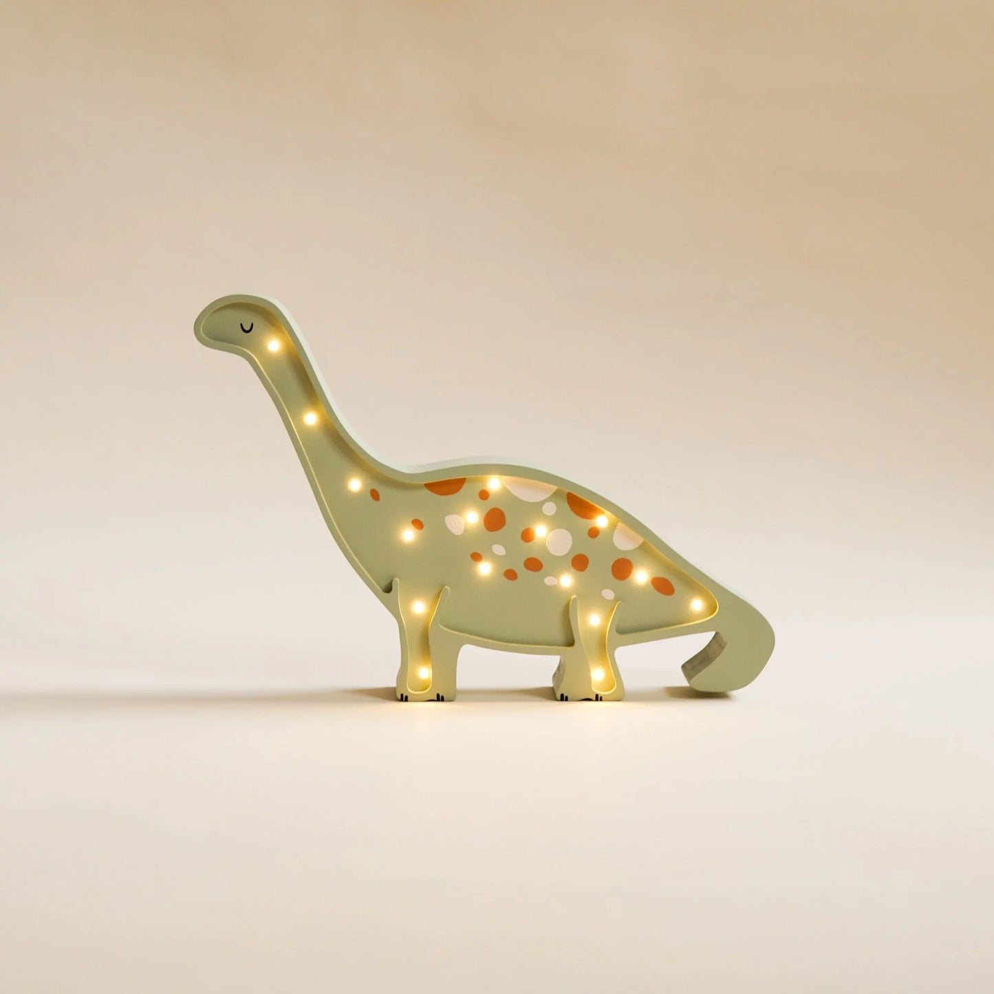 Medinis šviestuvas "Žalias dinozauras"