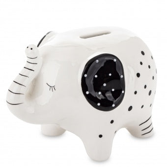 Keraminė taupyklė "Taškuotas drambliukas"