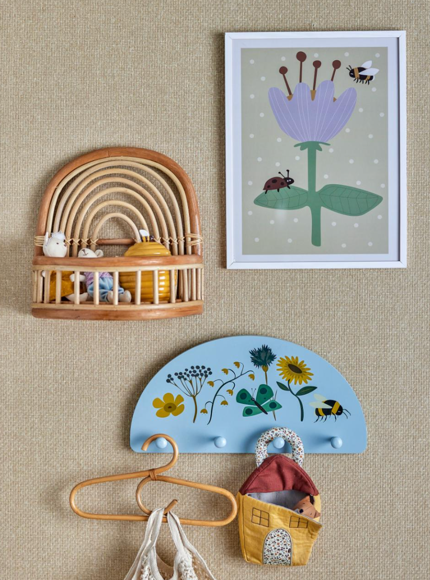 Preet lentyna, natūrali, rotangas