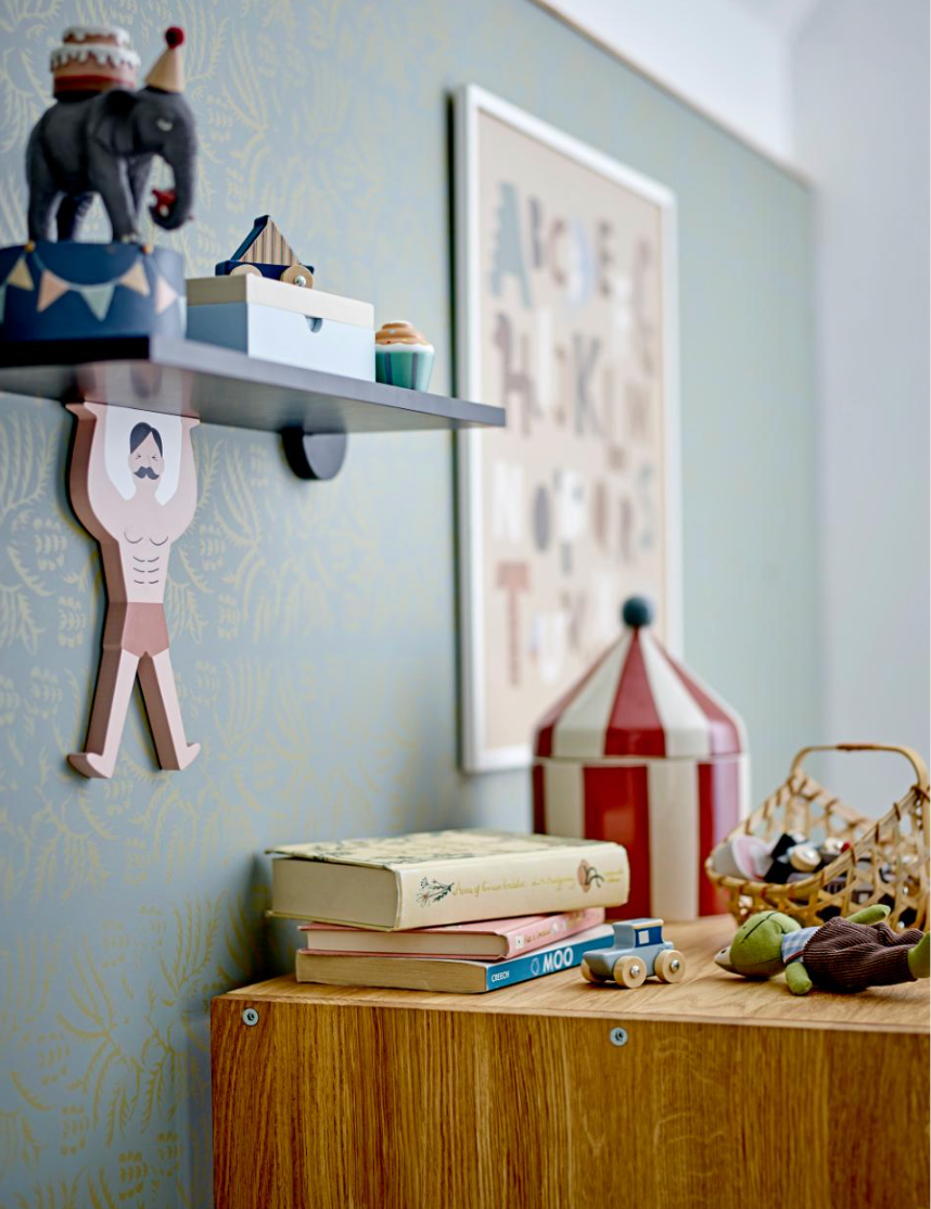 Rossaio lentyna, cirko tematika, MDF