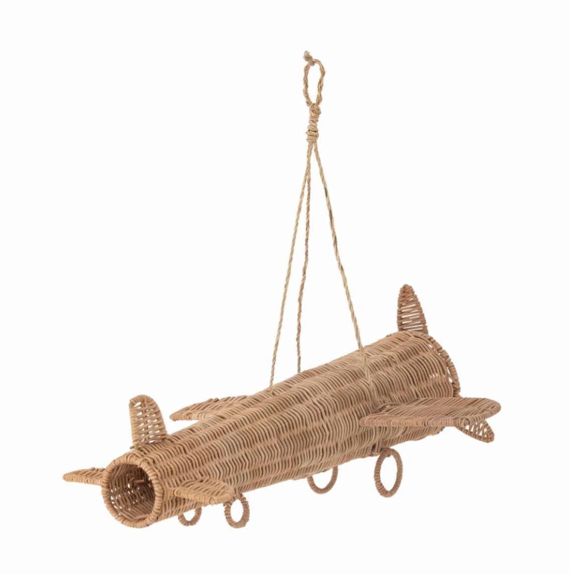 Balazar mobilė, lėktuvo formos, rotangas