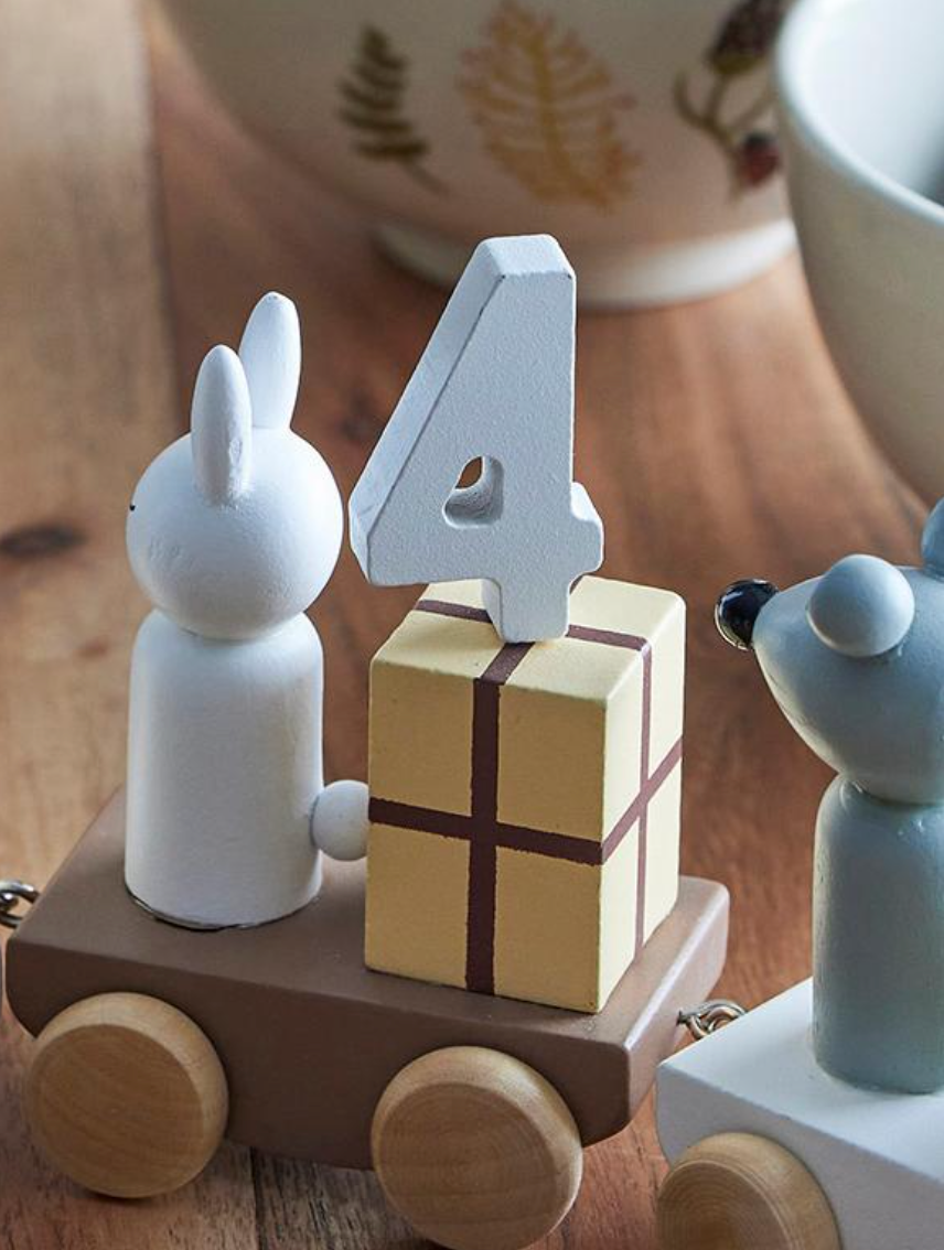 Junaid gimtadienio dekoracija, skaičių rinkinys, MDF