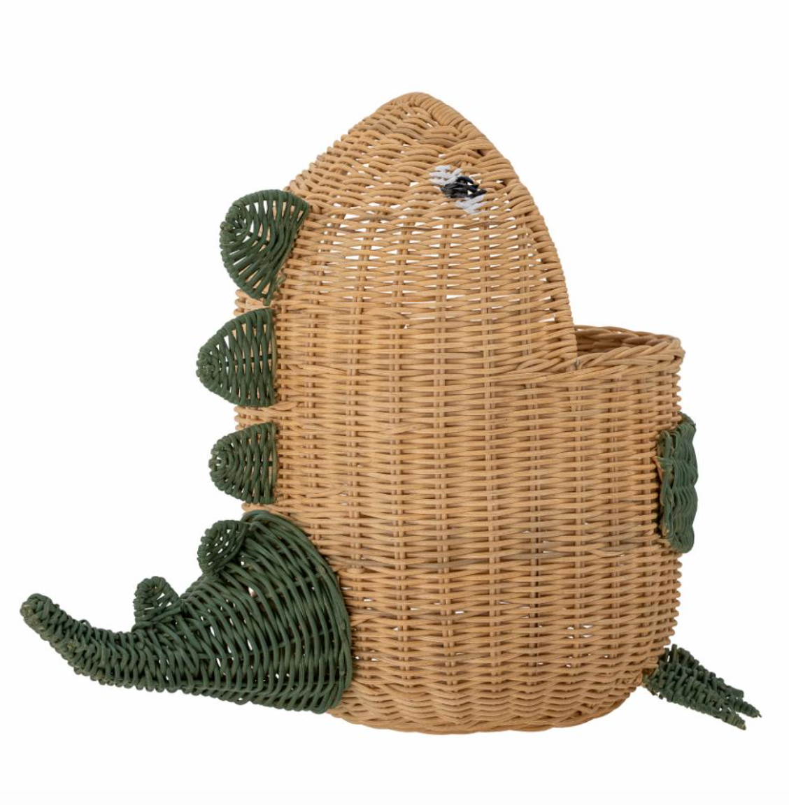 Eddi krepšys, dinozauro formos, rotangas