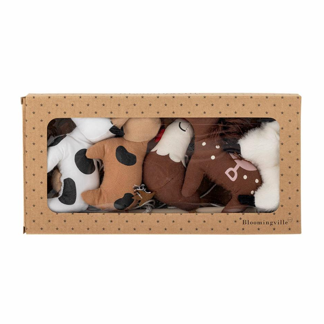 Gunni mobilė, medvilnė, ūkio gyvūnų tematika