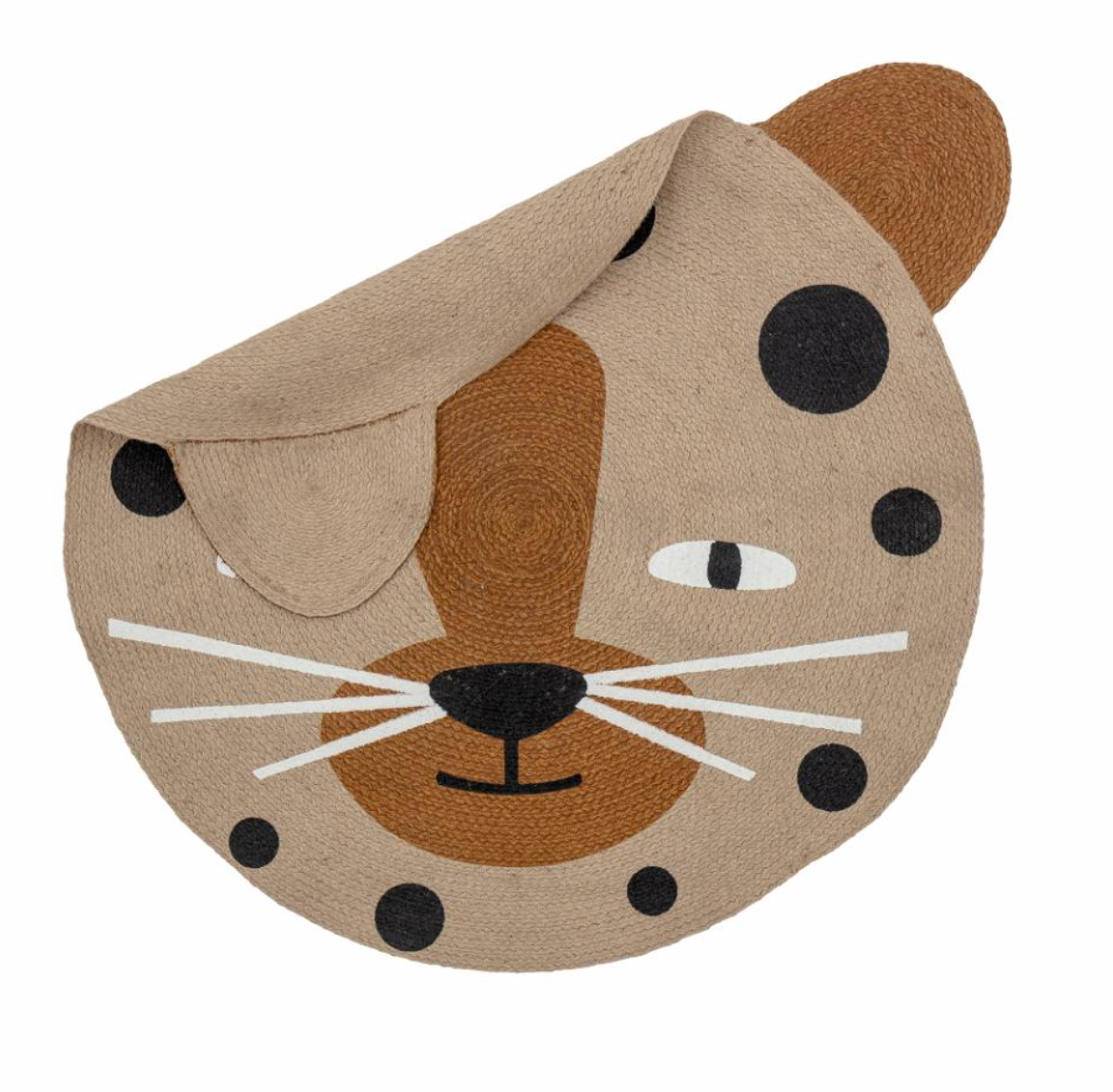 Naffie kilimas, džiutas, leopardas