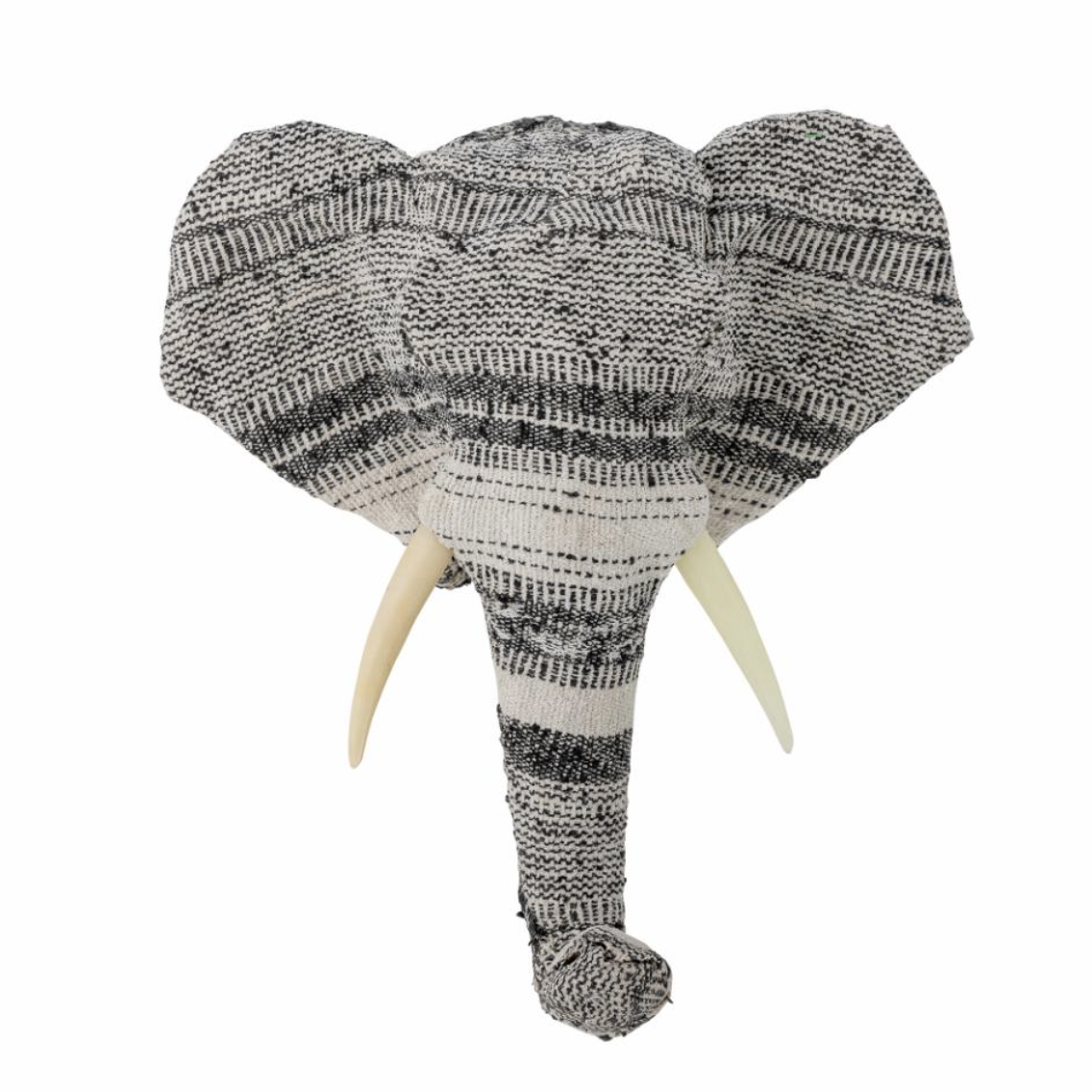 Todi sieninė dekoracija, drambliuko formos, popieriaus masė