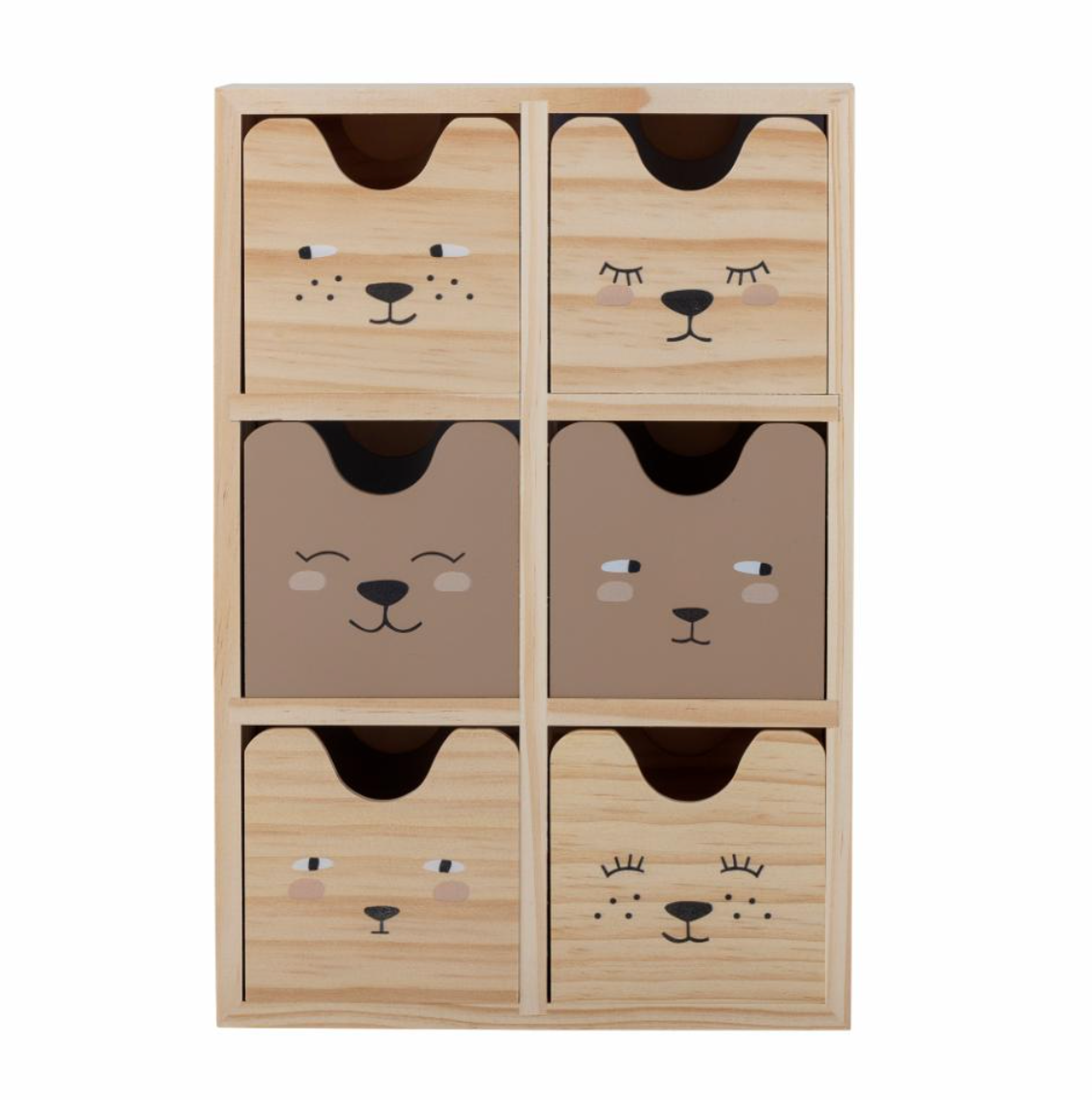 Calle daiktadėžė, su pasukamomis dėžutėmis, FSC® sertifikuota mediena