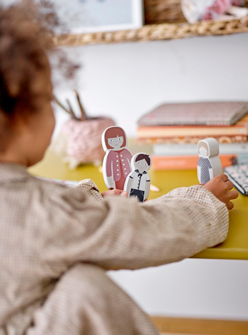 Wilton žaidimų rinkinys, šeima, ruda, MDF