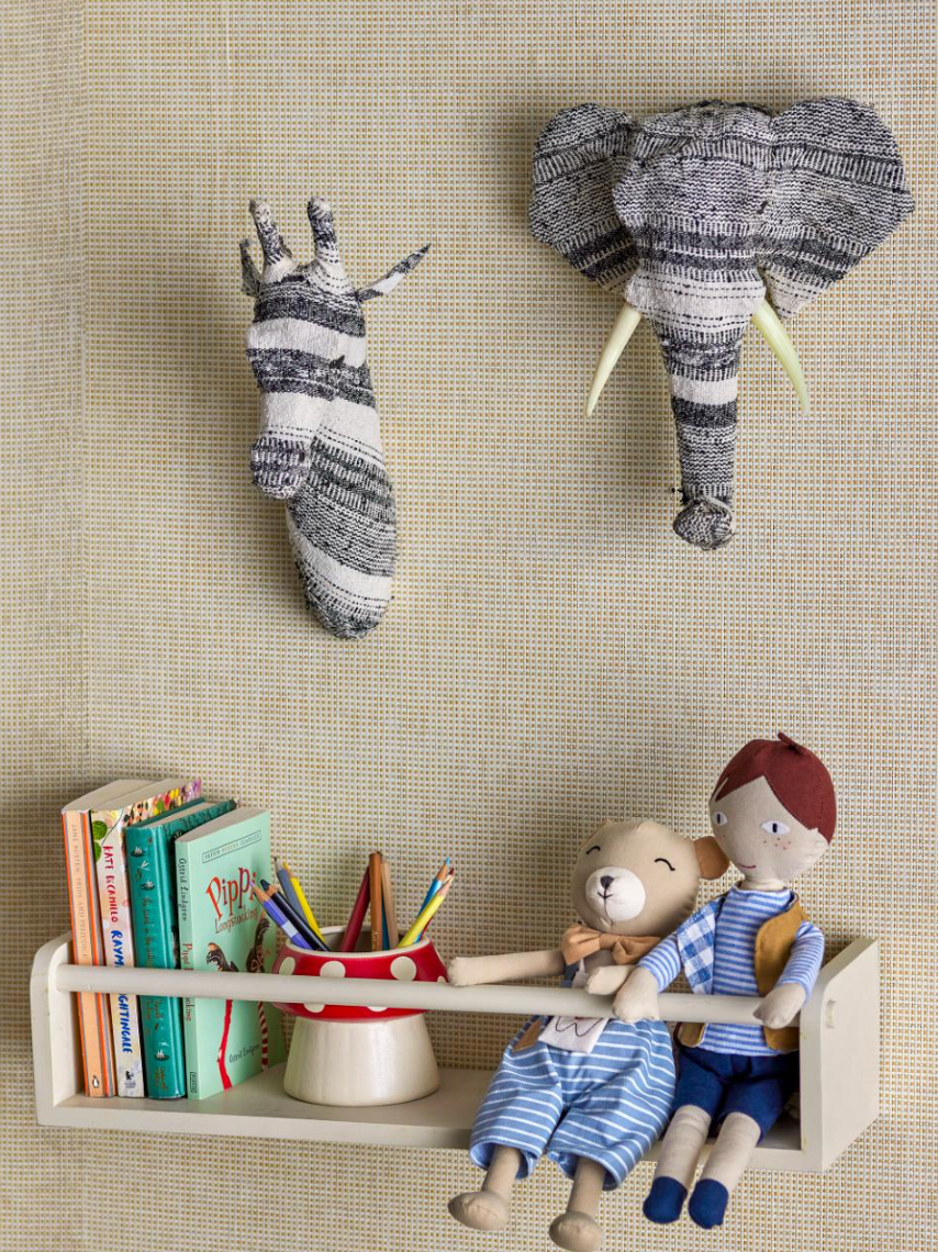 Silje sienų dekoracija, juoda, popierinis machė