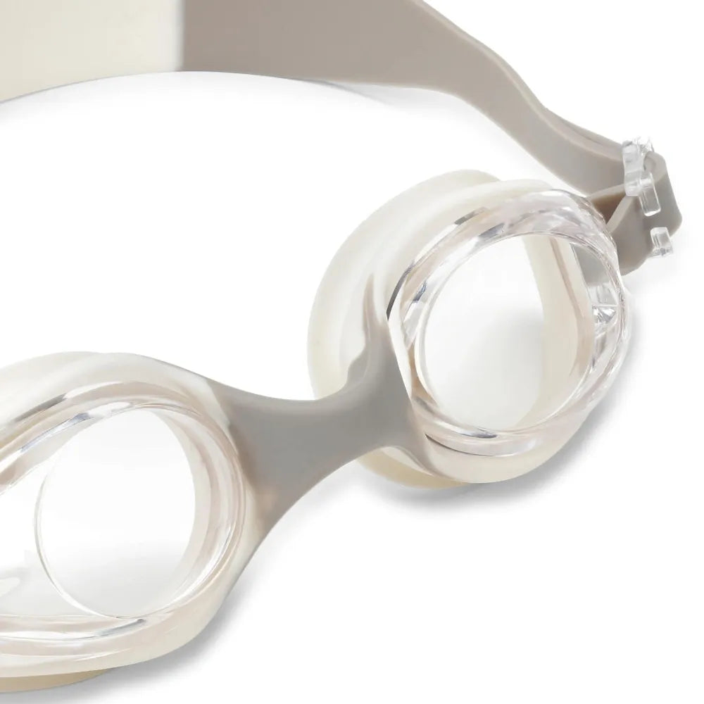 Balti plaukimo akiniai vaikams (3-9 m.)