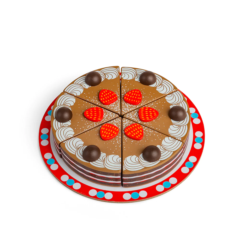 Bigjigs medinis šokoladinis tortas