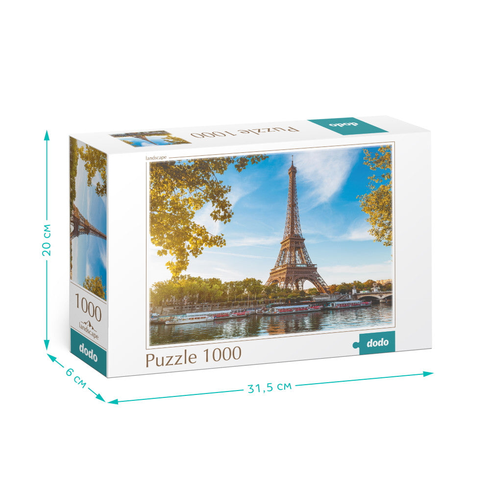 Dodo dėlionė Eifelio bokštas, Prancūzija (1000 det.)