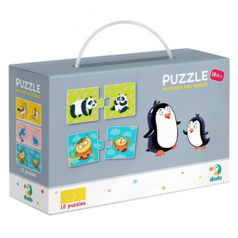 Dodo dėlionė vaikams Mamytės ir mažyliai (24 det.)
