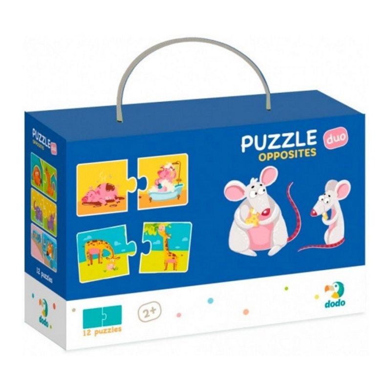 Dodo dėlionė vaikams Priešingybės (24 det.)