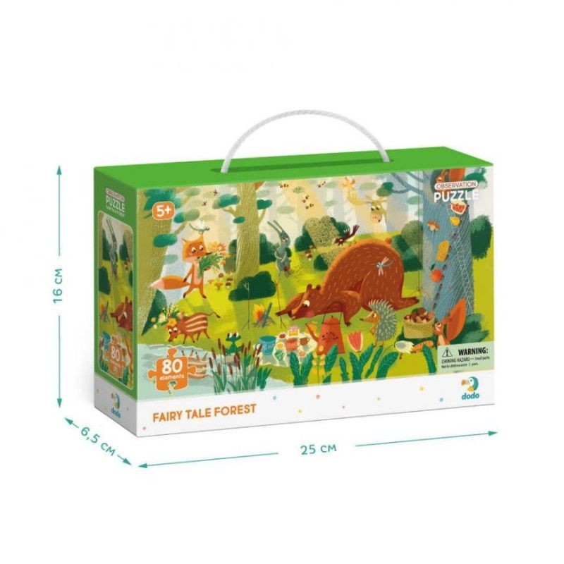Dodo pastabumo dėlionė vaikams Miške (80 det.)