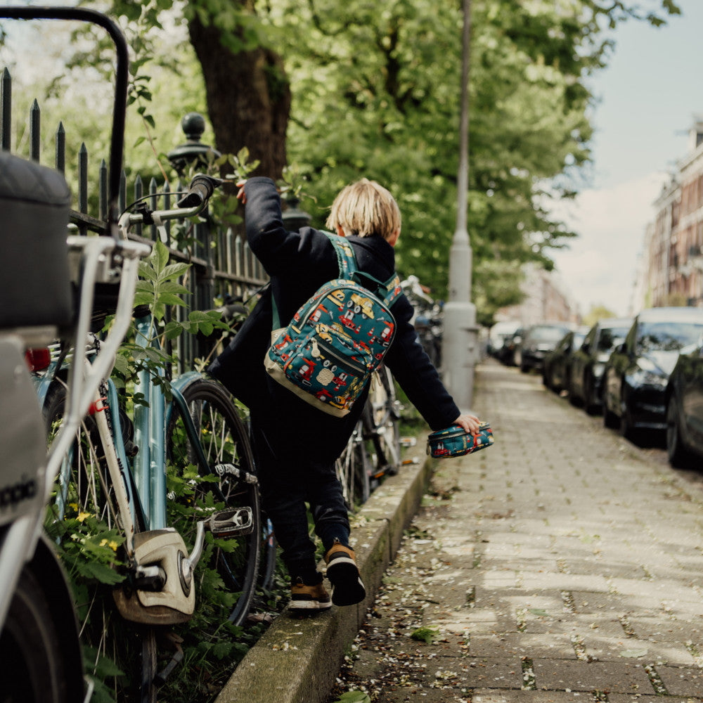 Pick & Pack vaikiška kuprinė Statybos, S