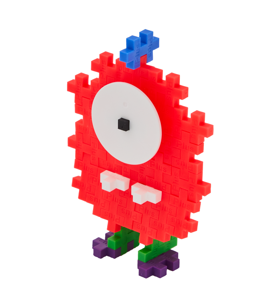 Plus Plus konstruktorius, Monstriukas, žalias