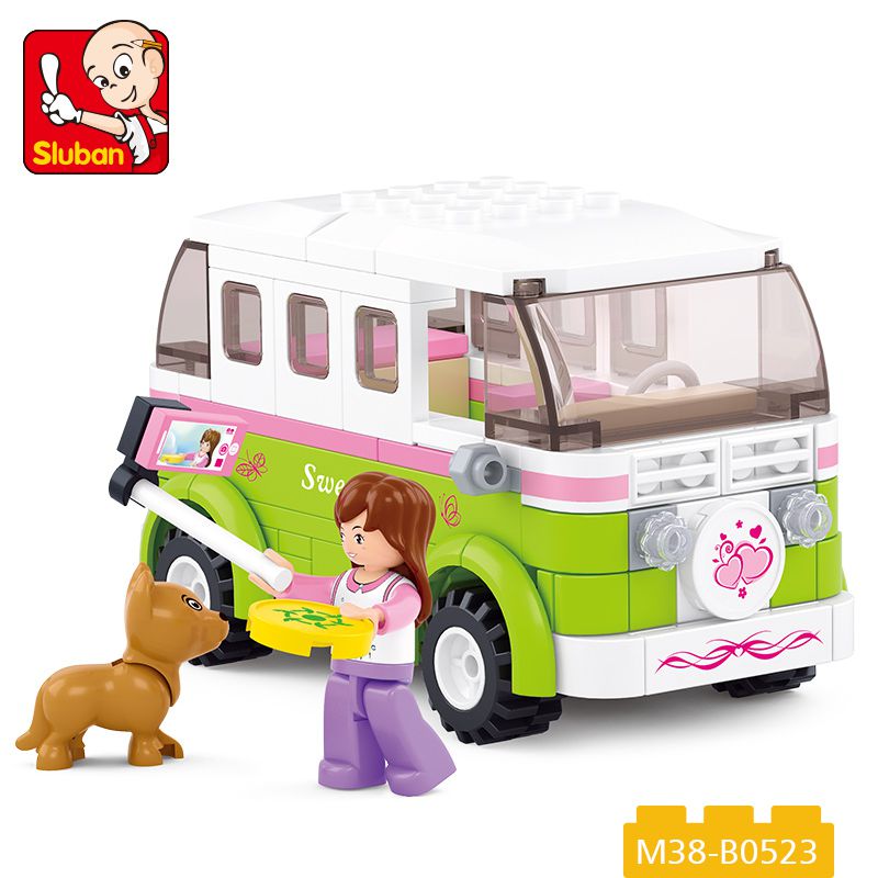 Sluban konstruktorius, Turistų autobusiukas, 158 det.