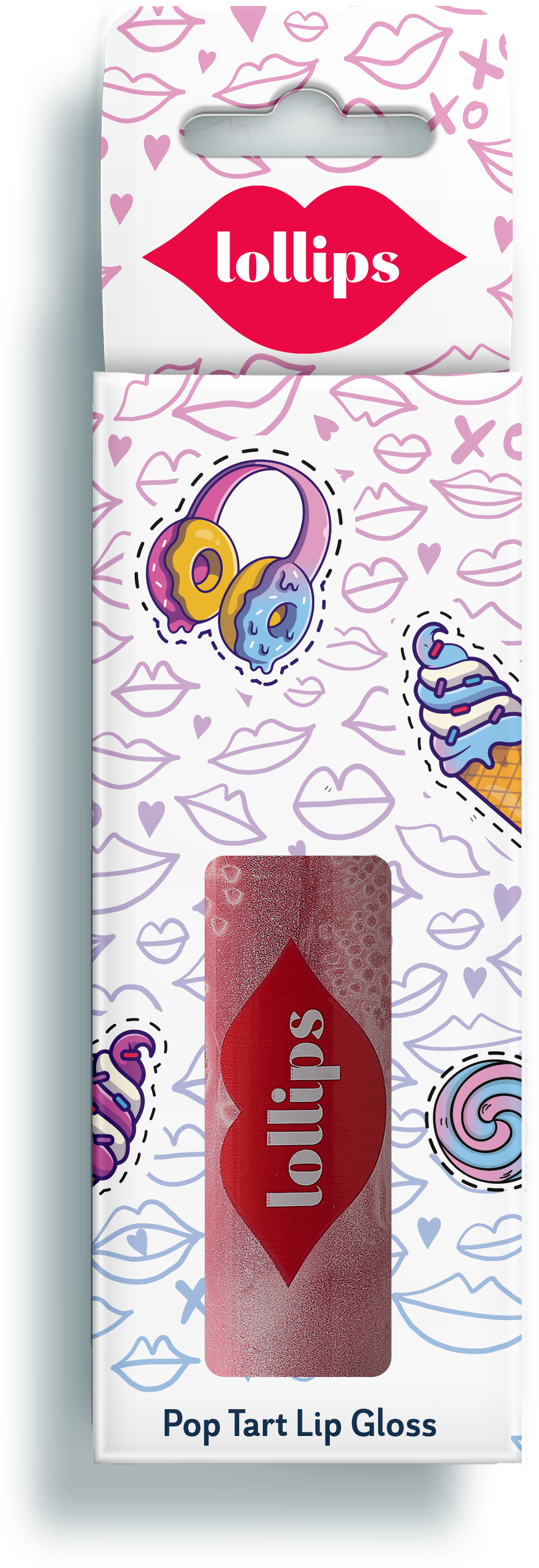 Snails lūpų blizgis, rausvos spalvos