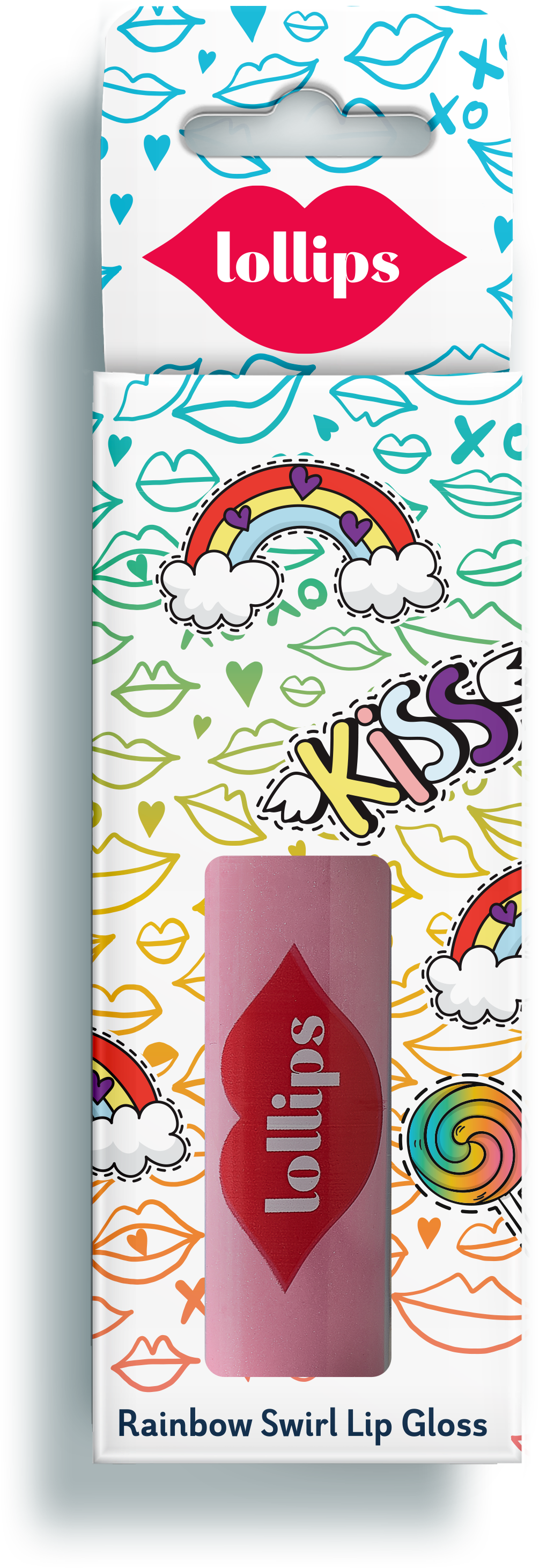 Snails lūpų blizgis, rožinės spalvos