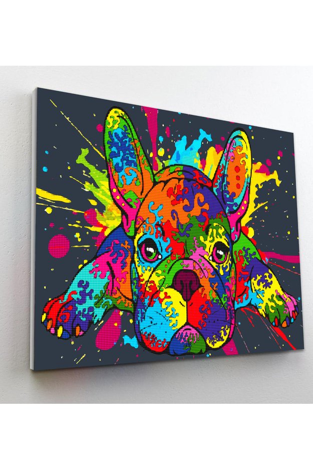 Splat Planet deimantinė dėlionė PRANCŪZŲ BULDOGAS 30x40 cm