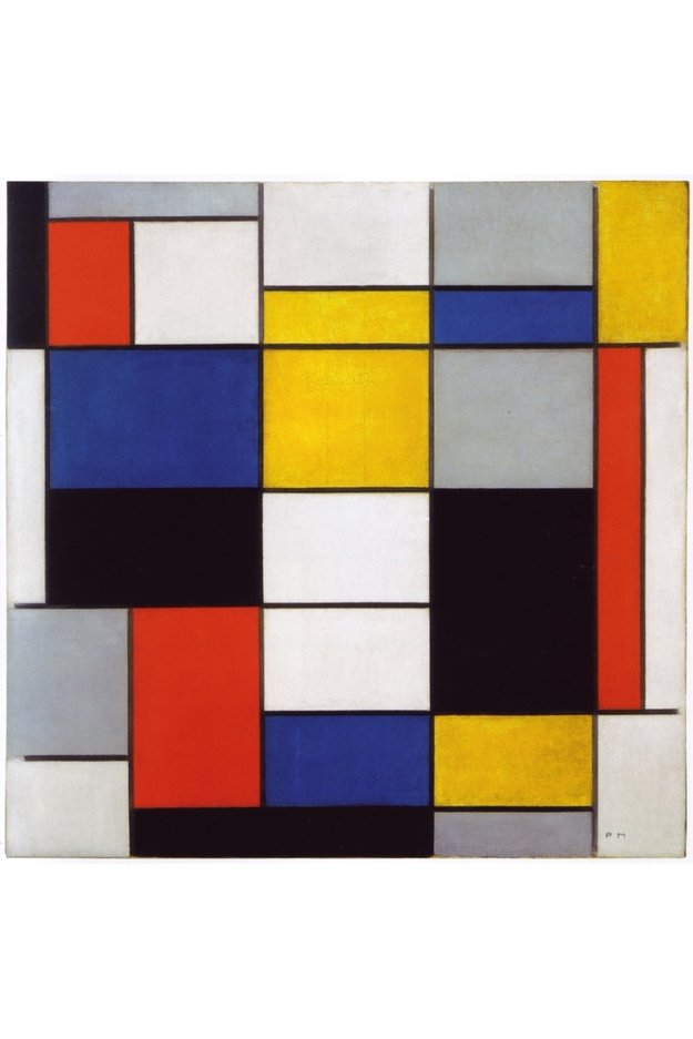 Plus Plus konstruktorius, Įkvėpimas - Mondrian