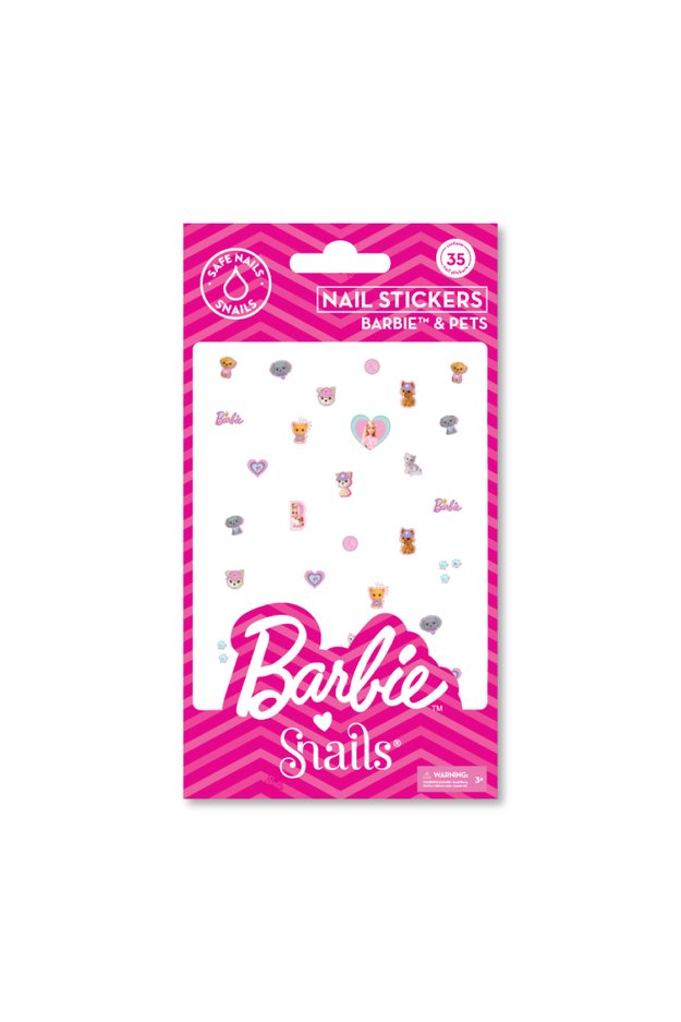 Barbie Snails nagų lipdukai, Barbie™ and Pets