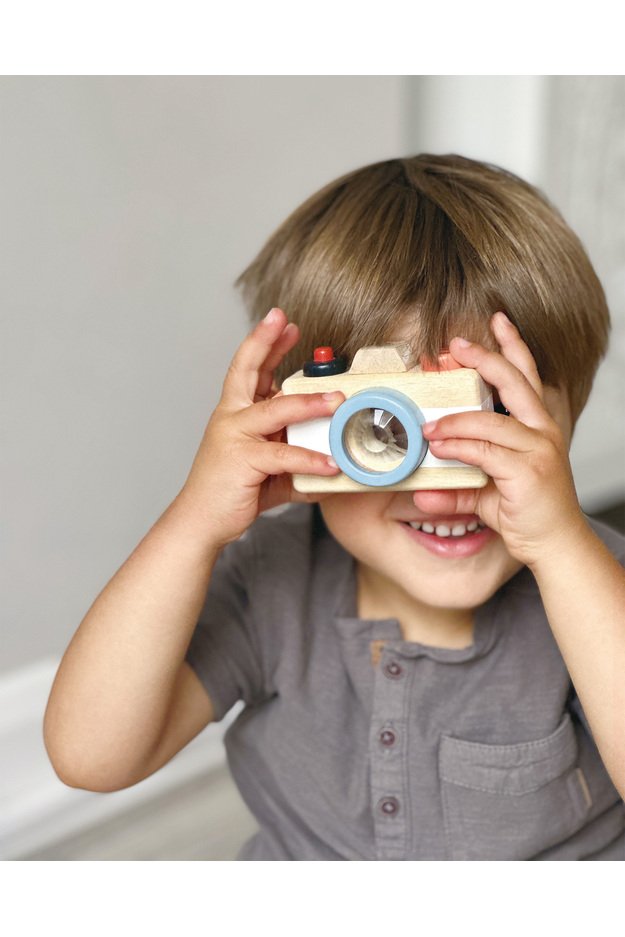 Mentari Žaislinis medinis fotoaparatas