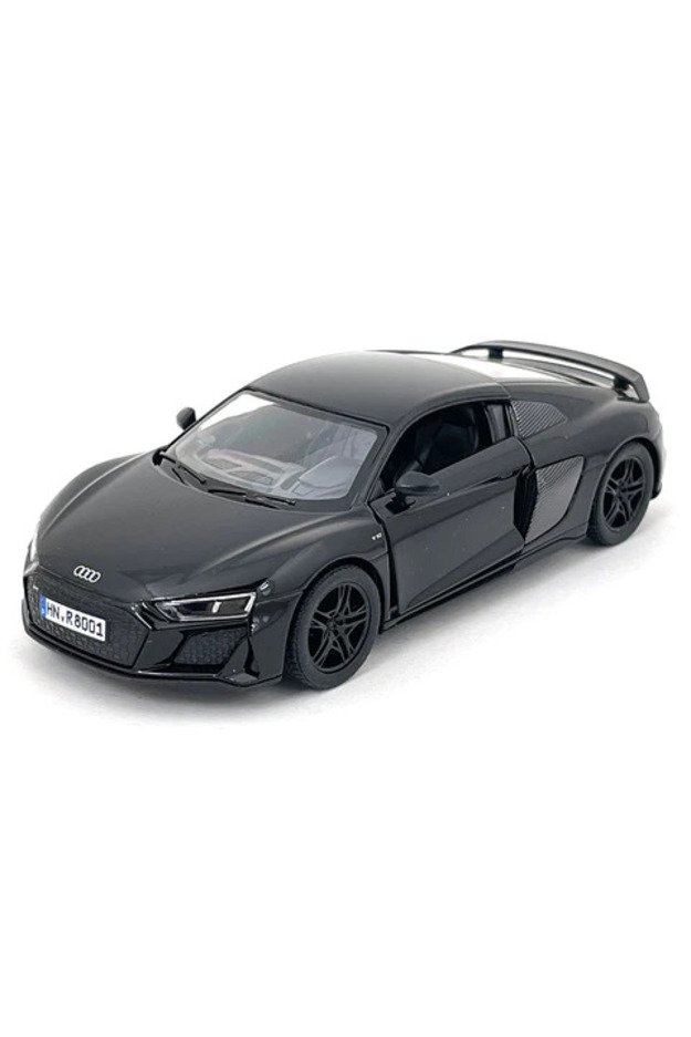 KiNSMART automobilis, 2020 Audi R8 Coupé, juodas