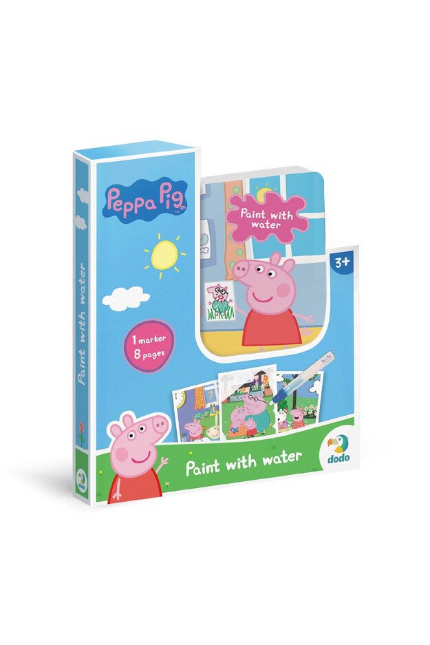 Dodo spalvinimo vandeniu knygutė Peppa Pig