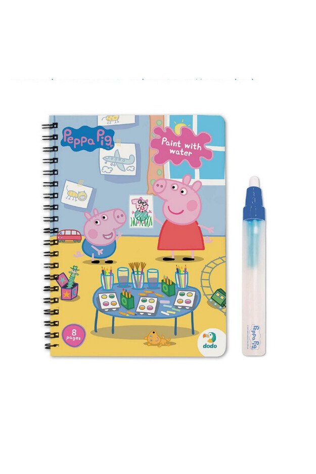 Dodo spalvinimo vandeniu knygutė Peppa Pig