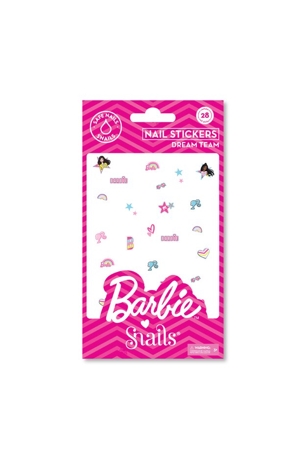 Barbie Snails nagų lipdukai, Dream Team