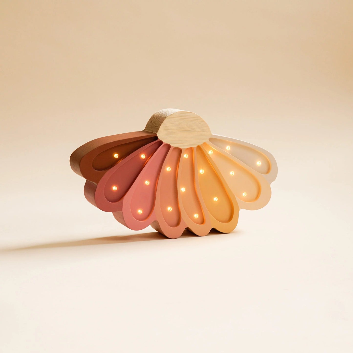 Medinis šviestuvas "Spalvotas gėlės žiedas"