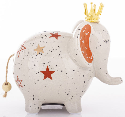 Keraminė taupyklė "Drambliukas"