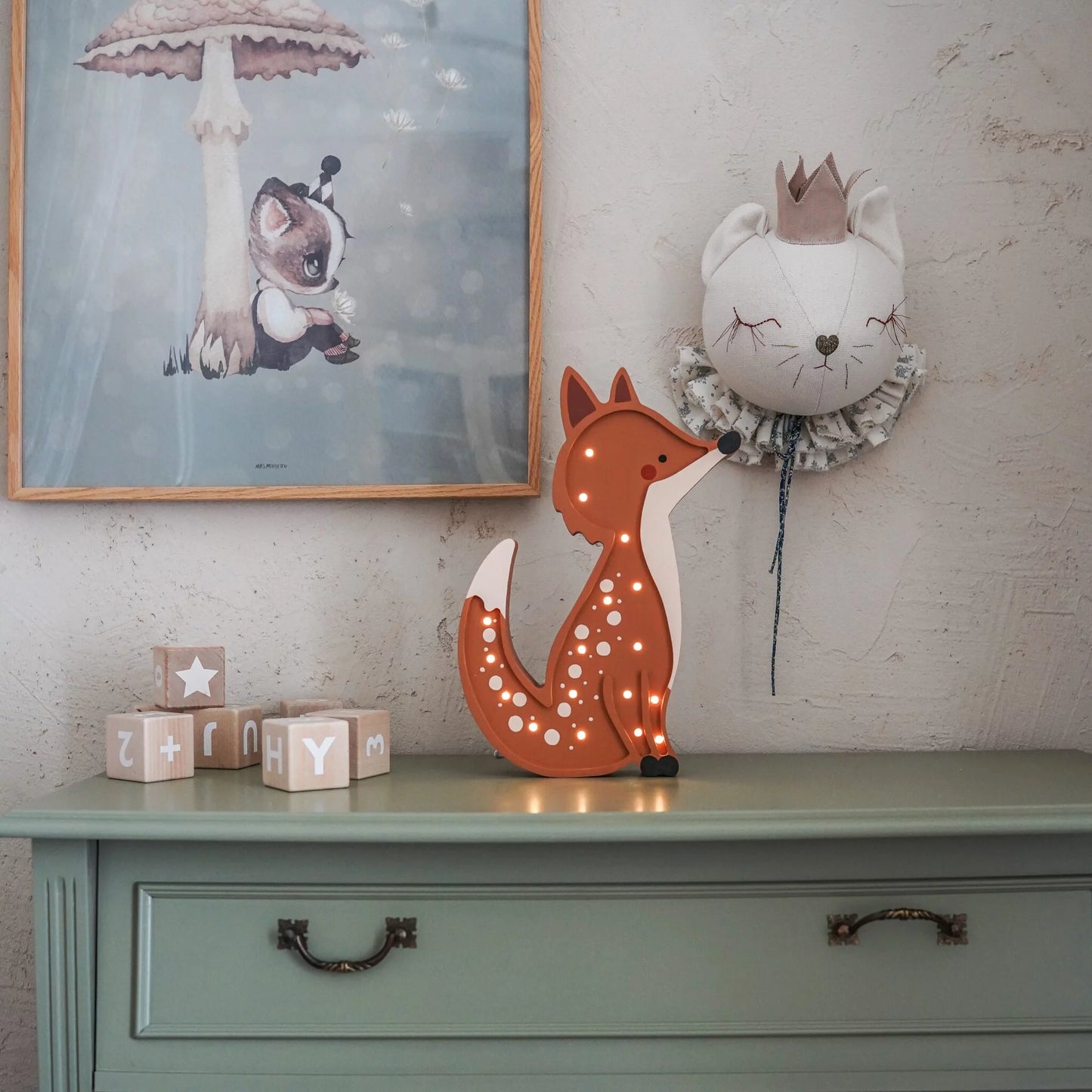 Medinis šviestuvas "Tamsiai ruda laputė"