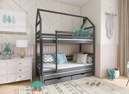 Lovelė trims vaikams