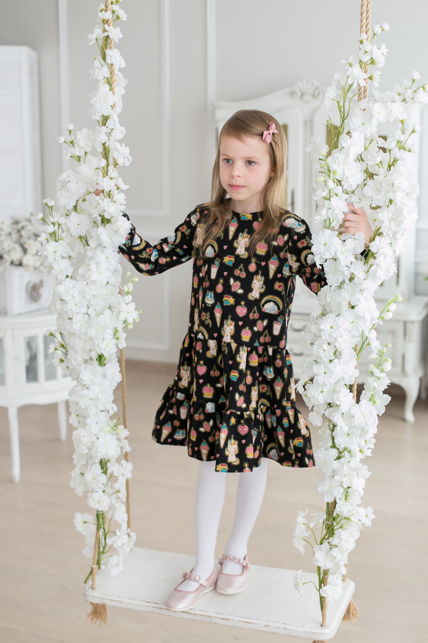 Suknelė "Blizgantys vienaragiai"