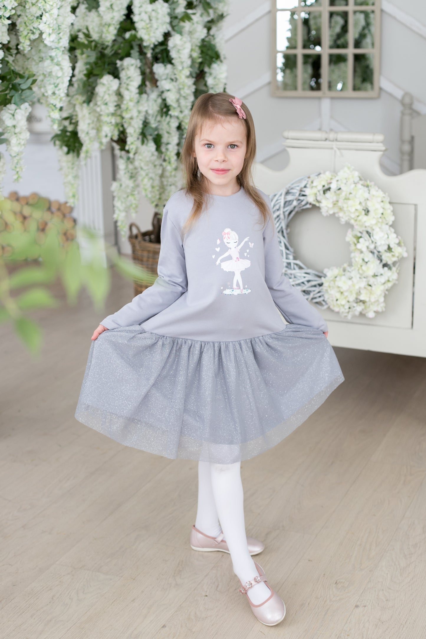 Suknelė "Blizganti balerina" (Įvairių spalvų)