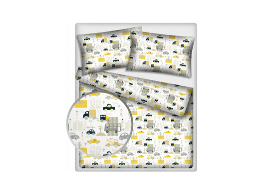 Patalynės komplektas "Automobiliai"