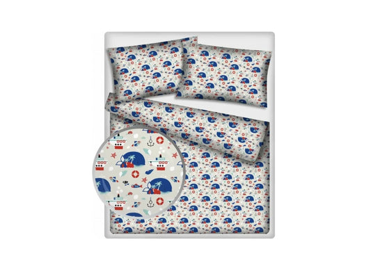 Patalynės komplektas "Laiveliai"