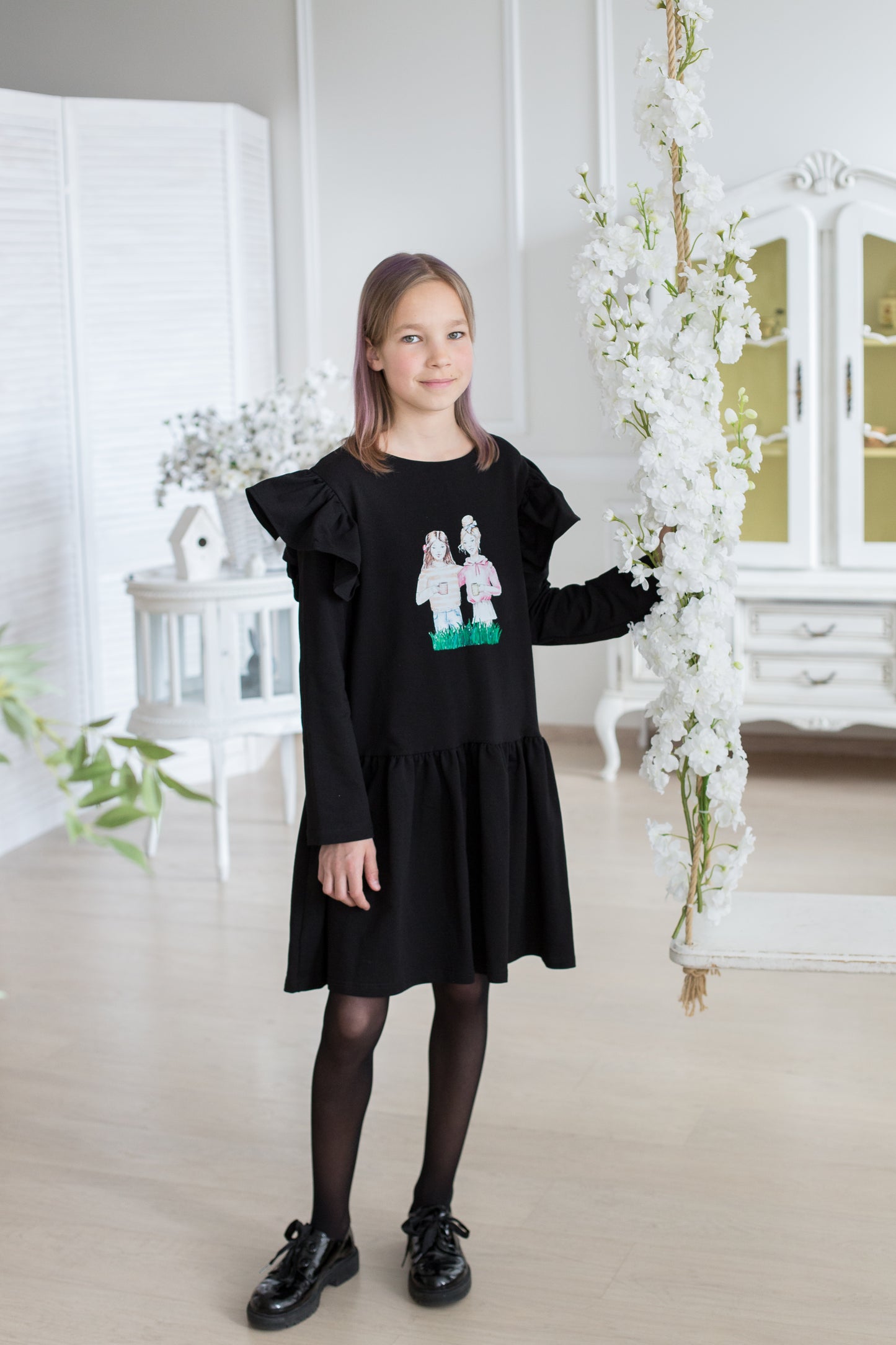 Suknelė "Dvi draugės" (Įvairių spalvų)