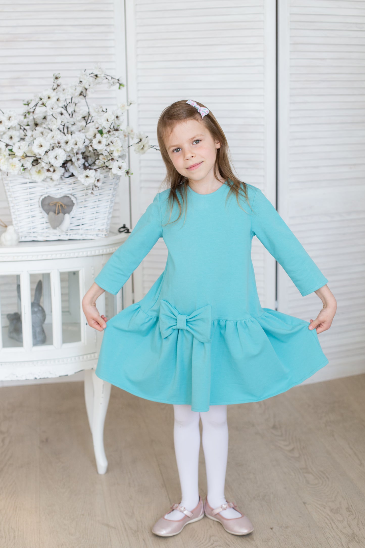 Suknelė "Mano kaspinėlis" (Įvairių spalvų)