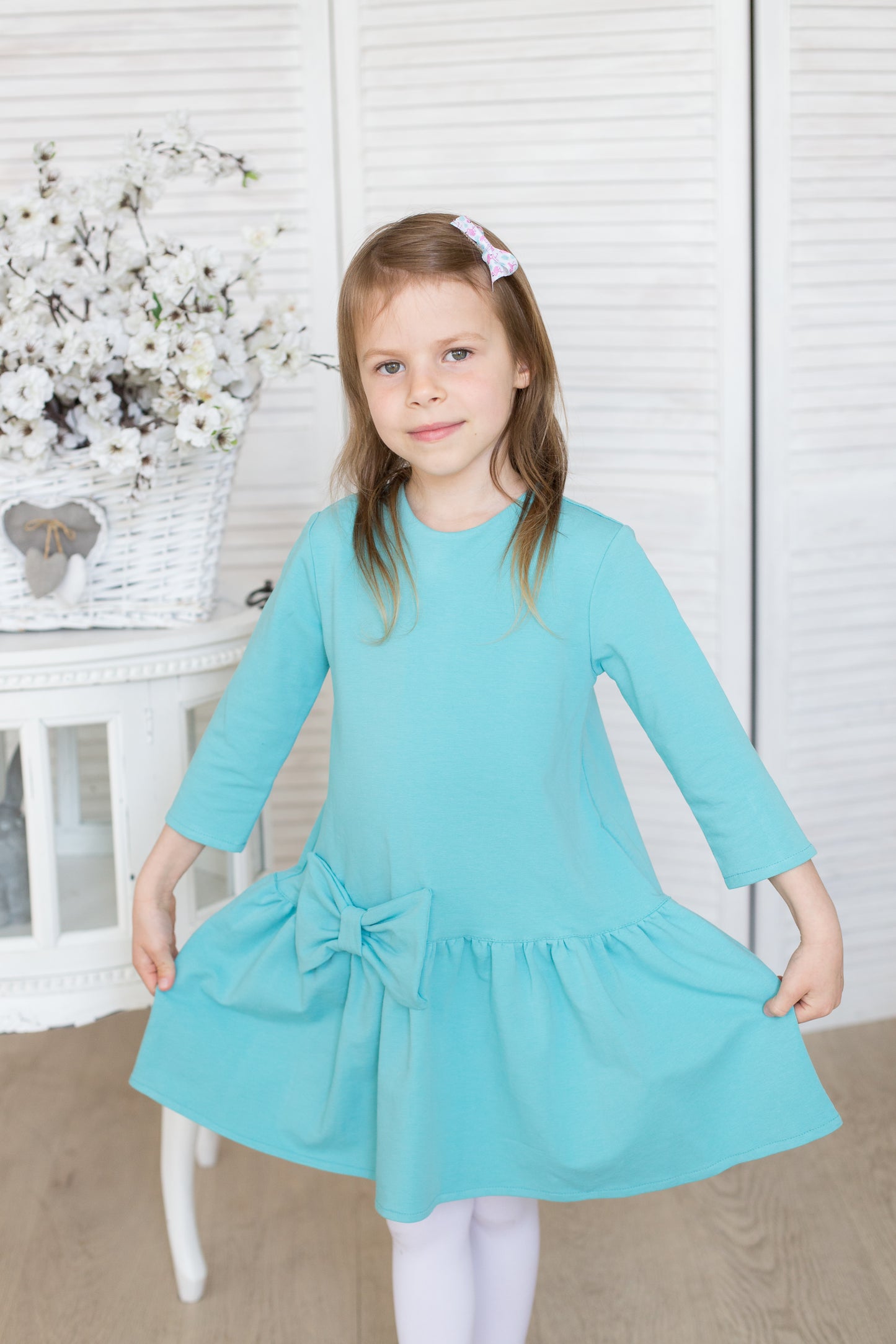 Suknelė "Mano kaspinėlis" (Įvairių spalvų)