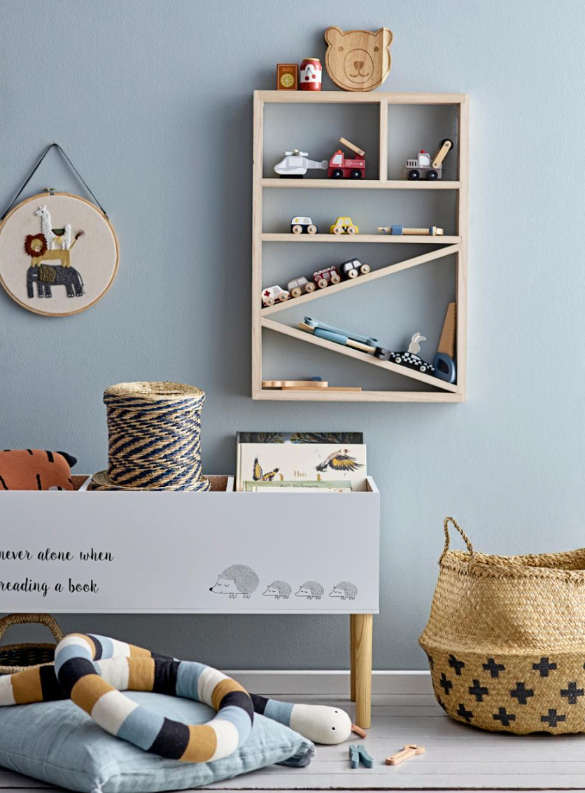 Salam knygų lentyna, balta, MDF