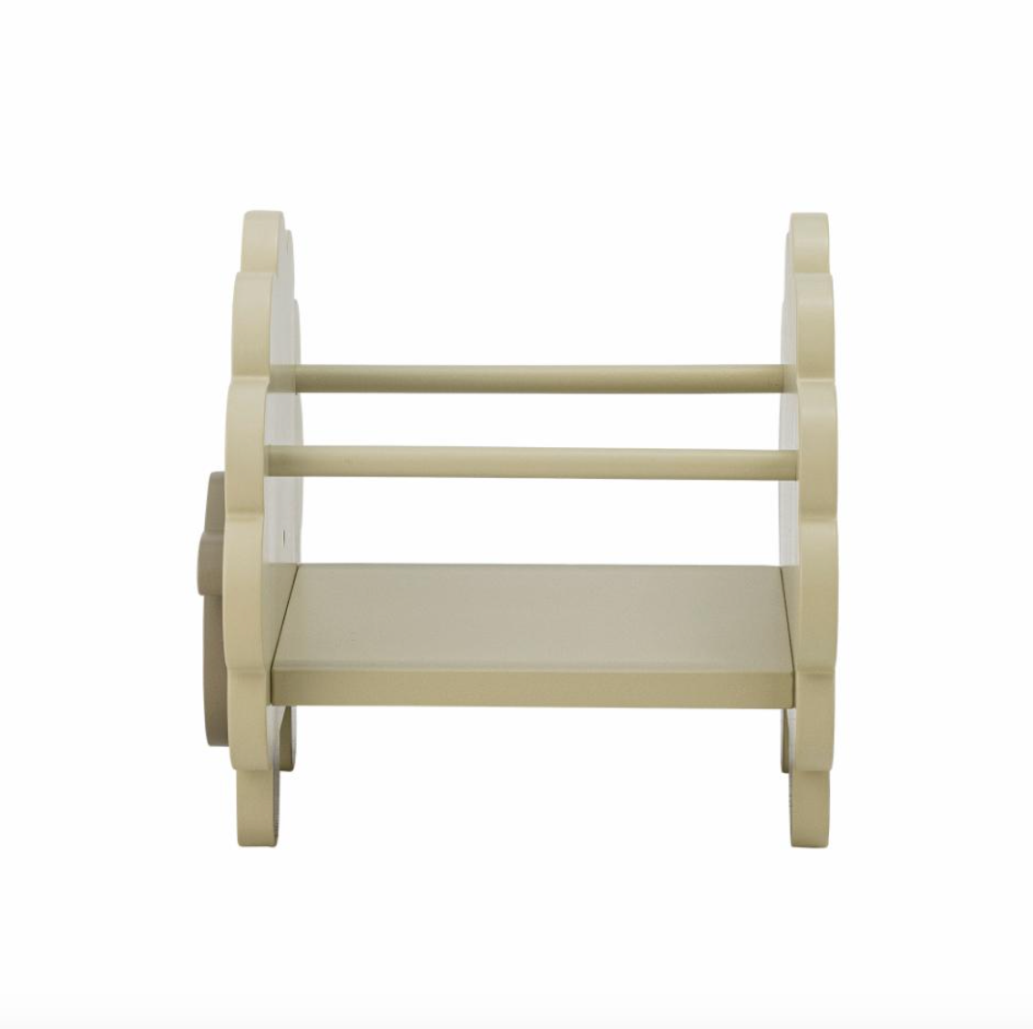 Dolly knygų lentyna, pilka, FSC® 100%, MDF