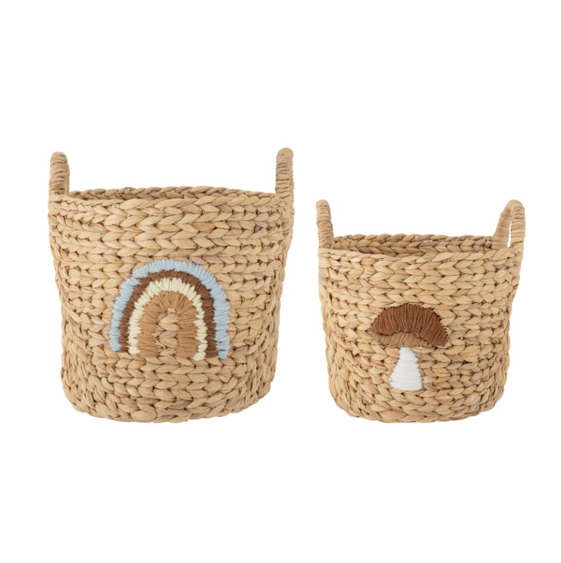 Agnes krepšių rinkinys, 2 vnt., vandens hiacintas