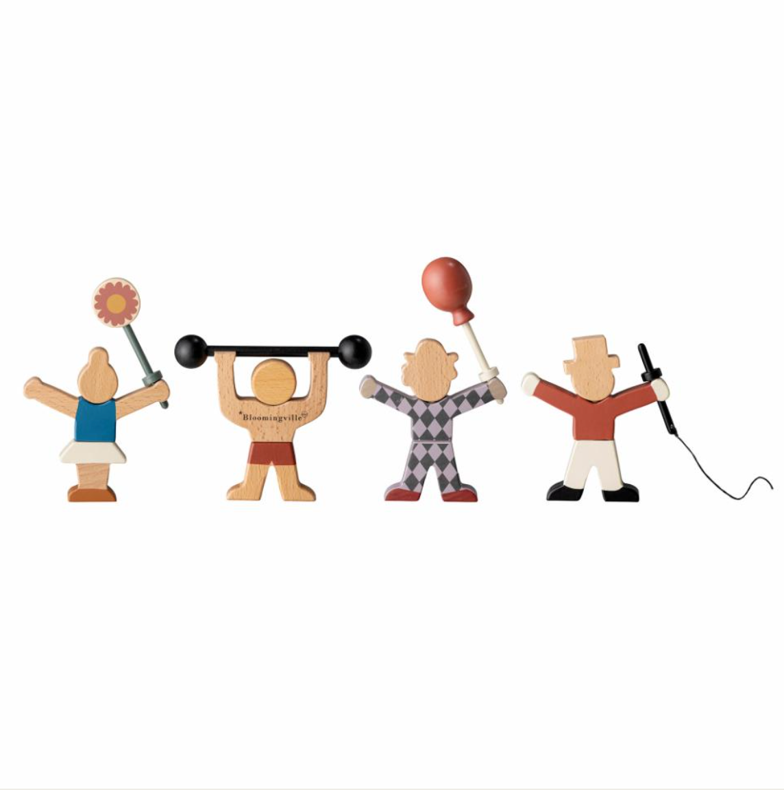 Rossaio aktyvusis žaislas, raudonas, FSC®100%, bukas