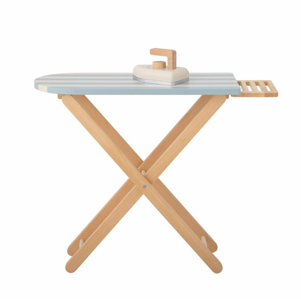 Sande žaislinis lyginimo stalas ir lygintuvas, mėlynas, FSC®100%, MDF