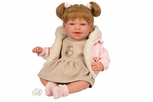 Arias lėlė mergaitė su garsu, 45 cm