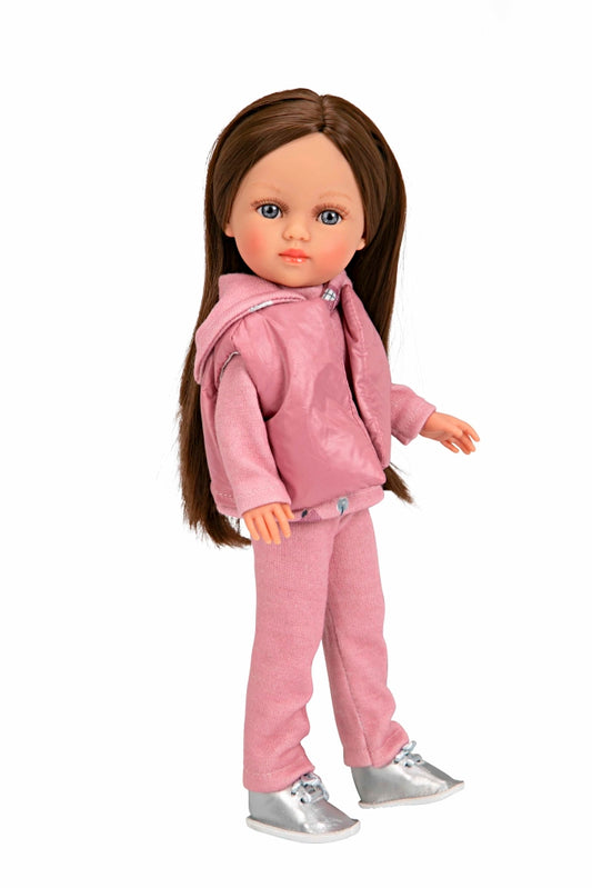 Arias lėlė mergaitė su laisvalaikio rūbeliais, 36 cm